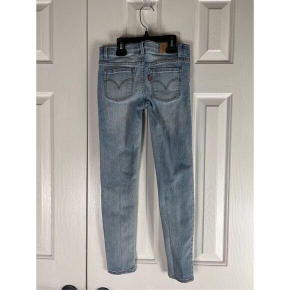 710 Levi’s Girls Super Skinny Jeans Size 8 - Picture 4 of 5